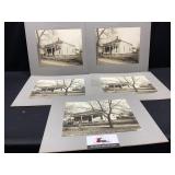 Matted Black & White Photos