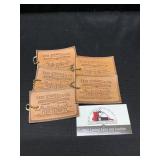 Levi Tag Leather Key Chains
