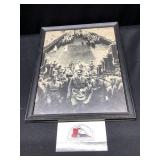 Photo of Adolf Hitler Entry at Massive Nazi Rally