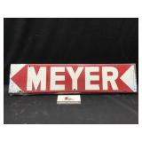 Meyer Metal Sign