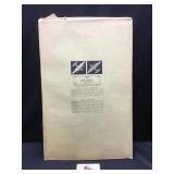 Heavy Bomber British Lancaster Silhouette Model