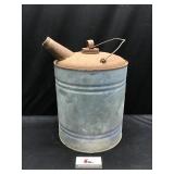 Galvanized Oil Can
