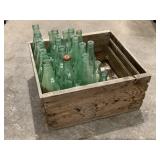 Crate of Glass Coke Bottles