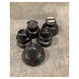Ceramic Insulators- Lot of 5