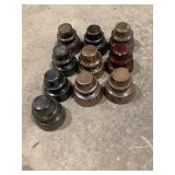 Ceramic Insulators Lot of 10