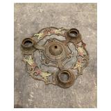 Cast Metal Decor 12"