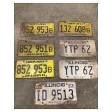 License Plates- Illinois 1983