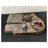 Japanese ash tray and music box