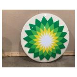 BP plastic sign