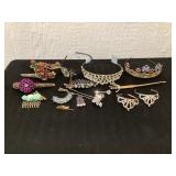 Tiara and hair decor