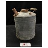 Galvanized Oil Can