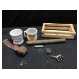 Wood Crate of Miscellaneous