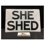 She Shed Sign