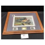 Iowa Ducks Unlimited Sponsor Wood Ducks Stamp by