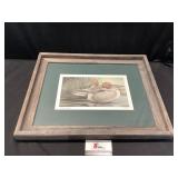 Duck Print by Sherrie Russell Meline