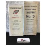 Northwestern Time Tables