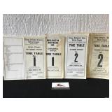 Railroad Time Tables