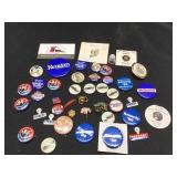 Vintage Political Pins