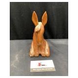 Wood Carved Donkey