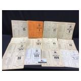 Western Lines and Sante  Fe Time Tables