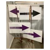 Yard Arrow Signs