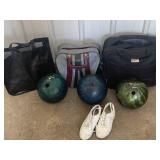 Bowling balls and bags