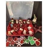 Christmas ornaments  and case