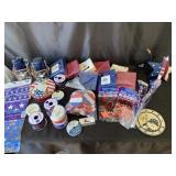 Red, white, and blue party box