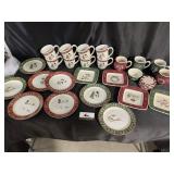 Longaberger Christmas dishes