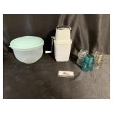 Tupperware, Swing away, and insulators