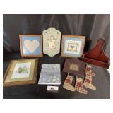 Primitive decor and artwork