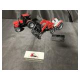 1:32 scale Case tractors