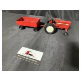 1:32 scale International tractor and wagon