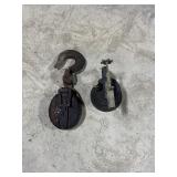 Snatch block and blow torch