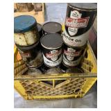 15 cans of Northland and 1 can of Valvoline