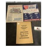 Tractor books- John Deere manual