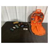 Hot wheels and case