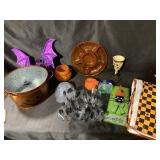 Tote of Halloween party items
