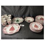 Johnson Bros Victorian Christmas Dishes