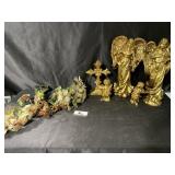 Gold Christmas decor