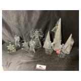 Silver Christmas decor