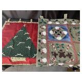 Christmas wall hangings