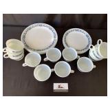 Corelle plates and cups