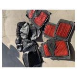Seat covers and floor mats