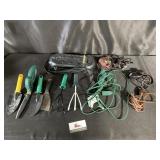 Yard tools and extension cords