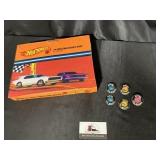 HotWheels Case and Metal medallions