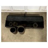 Metal toolbox, parts of puller