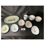 Tote of Easter dishes