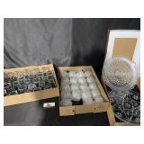 Cups, tea cups, and serving platters