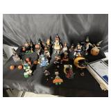 Halloween decor and mirrors